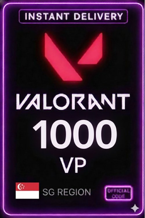 Valorant Points - 1000 VP (Singapore)