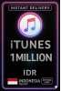 iTunes Gift Card Indonesia - 1.000.000 IDR