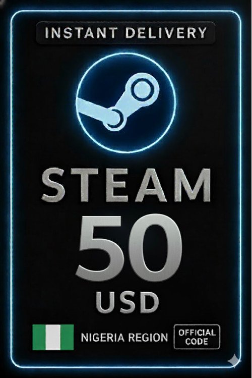 Steam Wallet Code - 50 USD (Nigeria)