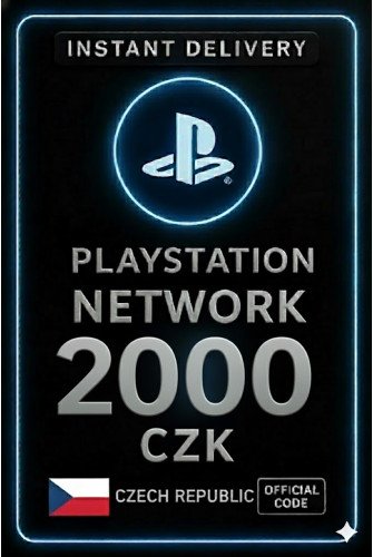 PSN Card Czech Republic - 2000 CZK (CZ)