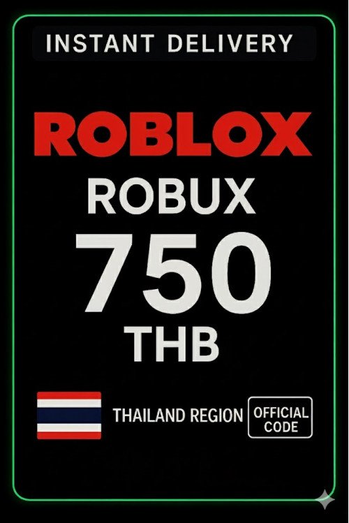 Roblox 750 THB Game Card (TH)