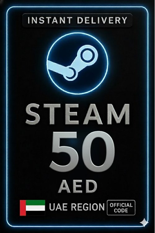 Steam Wallet Code 50 AED (UAE)