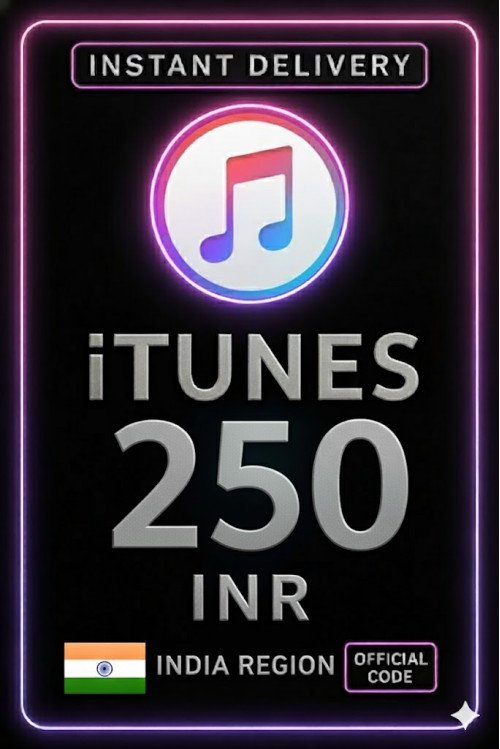 iTunes Gift Card India - 250 INR