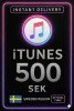 iTunes Gift Card 500 SEK SE