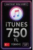 iTunes Hediye Kartı 750 TL Bakiye
