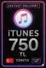 iTunes Hediye Kartı 750 TL Bakiye