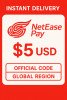 NetEase Pay Gift Card - 5$ USD