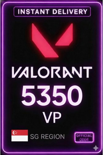 Valorant Points - 5350 VP (Singapore)