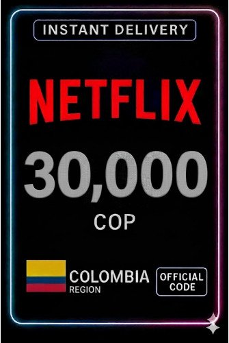 Netflix Gift Card 30.000 COP