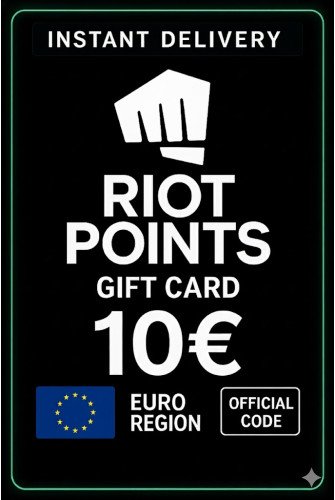 Riot Points 10 Euro Gift Card