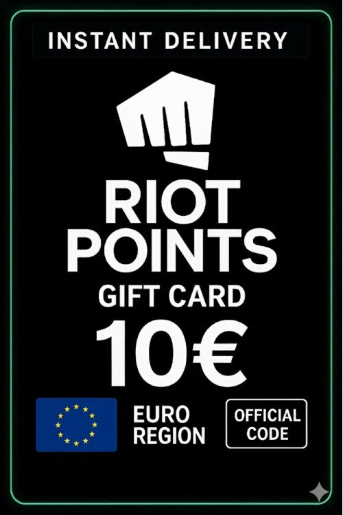 Riot Points 10 Euro Gift Card