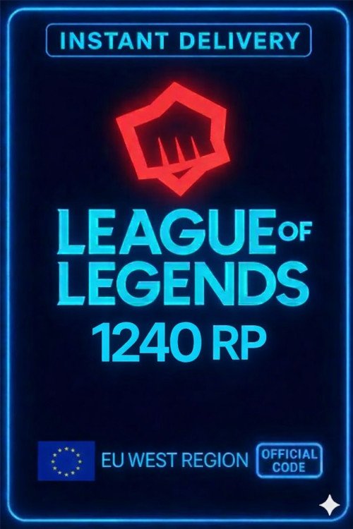 Riot Points - 1240 RP (EU)