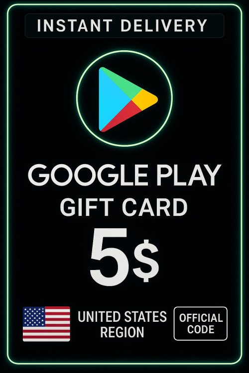 Google Play Gift Card - United States 5 $