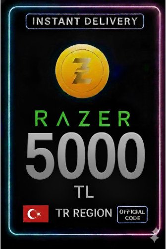 5000 TL Razer Gold Pin