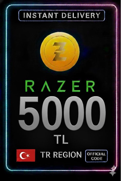 5000 TL Razer Gold Pin