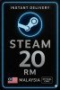 Steam Wallet Code Malaysia RM20
