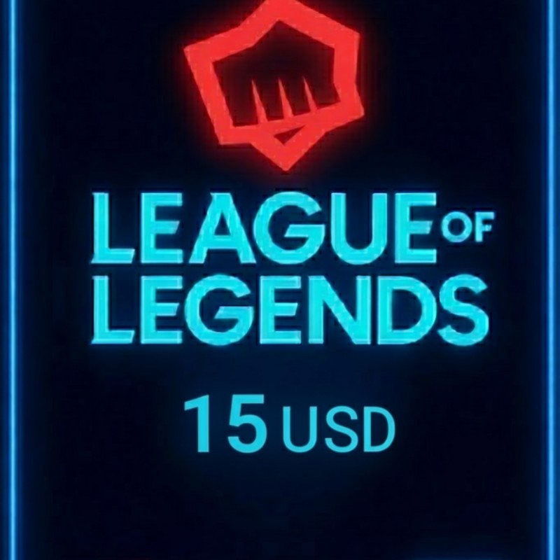 League Of Legends NA 15 Usd Riot Gift Card