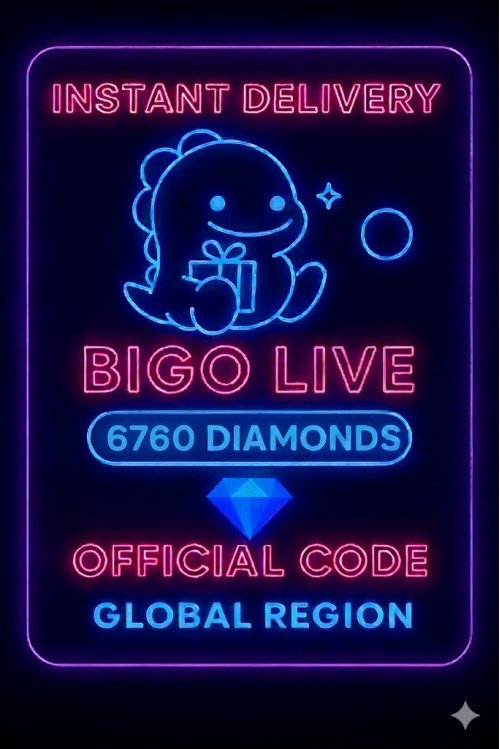 Bigo Live - 6760 Diamonds (Global)