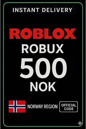 Roblox 500 NOK Game Card (NO)