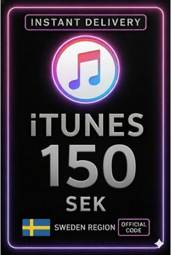 iTunes Gift Card 150 SEK SE