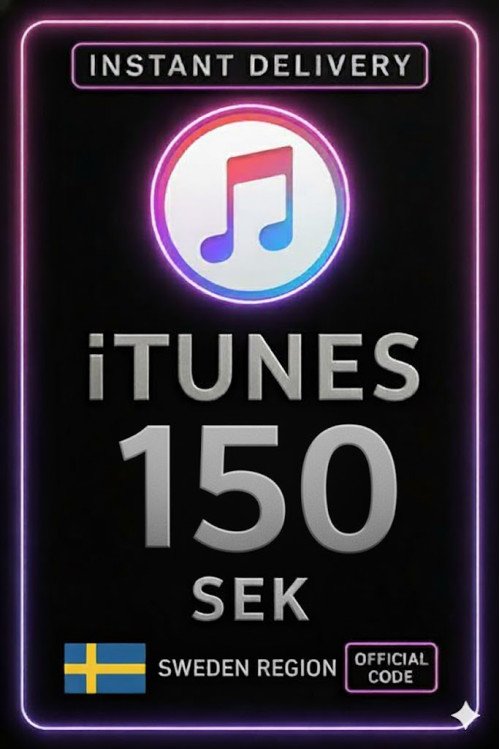 iTunes Gift Card 150 SEK SE