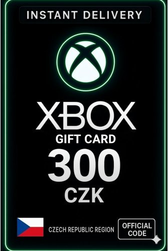 XBOX Live Card Czech Republic - 300 CZK