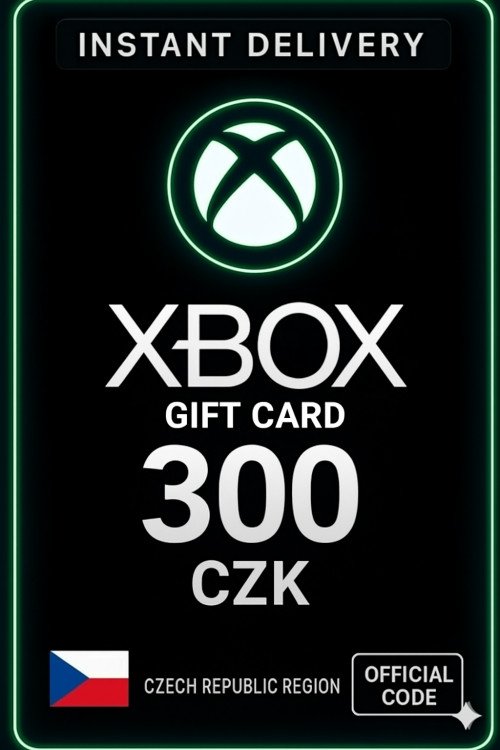 XBOX Live Card Czech Republic - 300 CZK