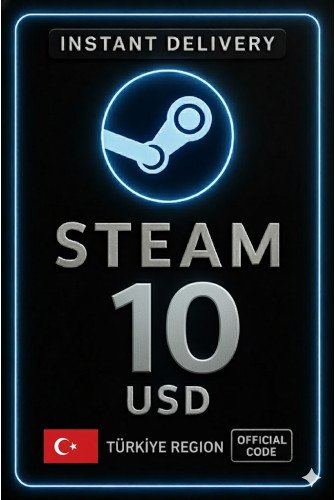 Steam Cüzdan Kodu - 10$ (Türkiye)