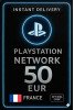 Playstation Gift Card France - 50€ (FR)
