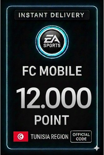 FC Mobile 12000 Points - Tunisia