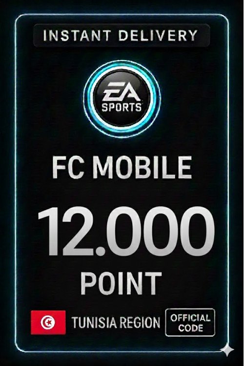 FC Mobile 12000 Points - Tunisia