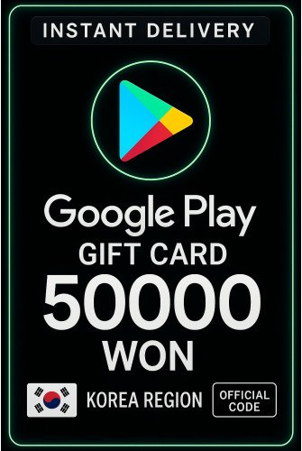 Google Play Gift Card - Korea WON 50000