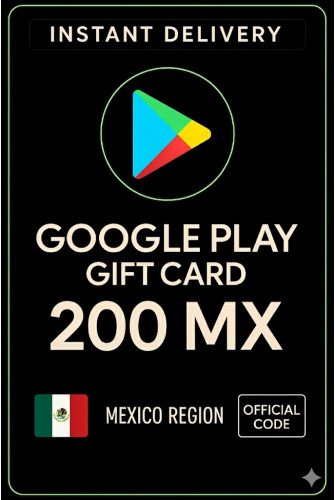 Google Play Gift Card - Mexico MX 200