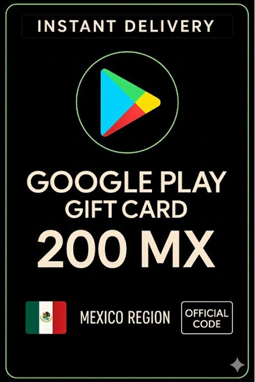 Google Play Gift Card - Mexico MX 200