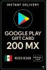 Google Play Gift Card - Mexico MX 200