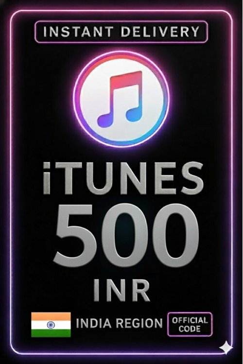 iTunes Gift Card India - 500 INR