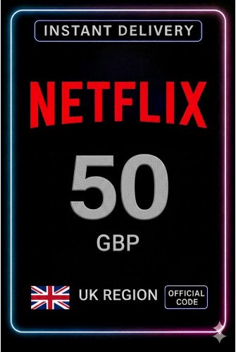 Netflix Gift Card 50 GBP UK