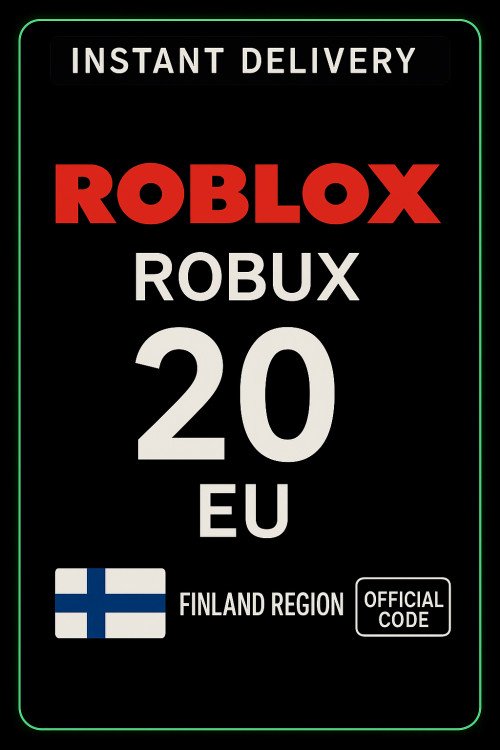 Roblox 20 Euro Game Card (EU)
