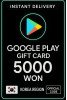 Google Play Gift Card - Korea WON 5000
