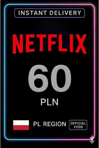 Netflix Gift Card 60 PLN