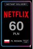 Netflix Gift Card 60 PLN