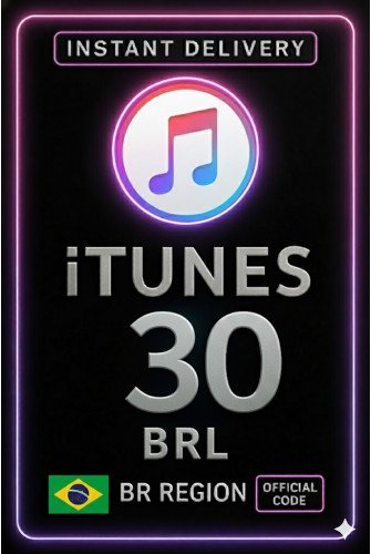 iTunes Gift Card - 30 BRL