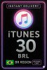 iTunes Gift Card - 30 BRL