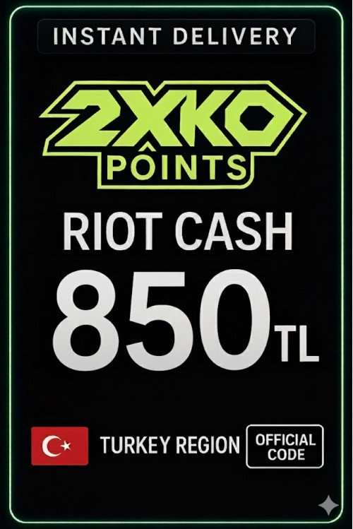 2XKO - KO Points 850 TL Riot Cash