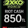 2XKO - KO Points 850 TL Riot Cash
