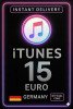 iTunes Gift Card DE €15