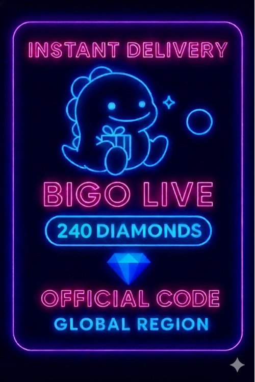 Bigo Live - 240 Diamonds (Global)