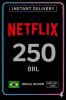 Netflix Gift Card 250 BRL BR