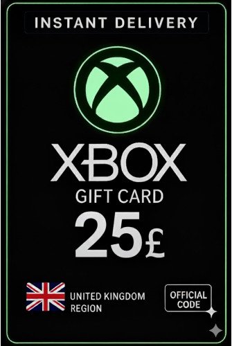 Xbox Live Gift Card £25 Wallet