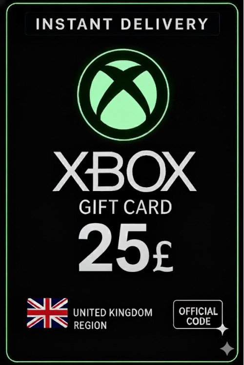 Xbox Live Gift Card £25 Wallet